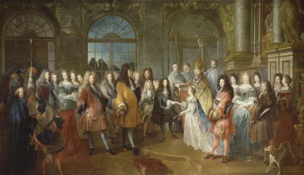 Mariage du duc de Bourgogne et de Marie-Adélaïde
