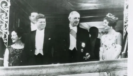 Les Kennedy à Versailles