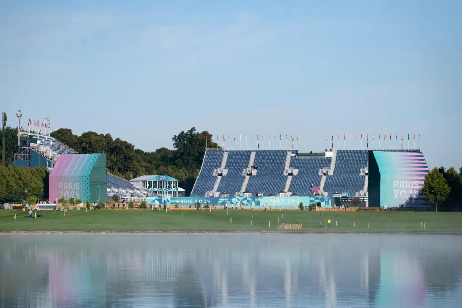 Site olympique dans le parc du château de Versailles