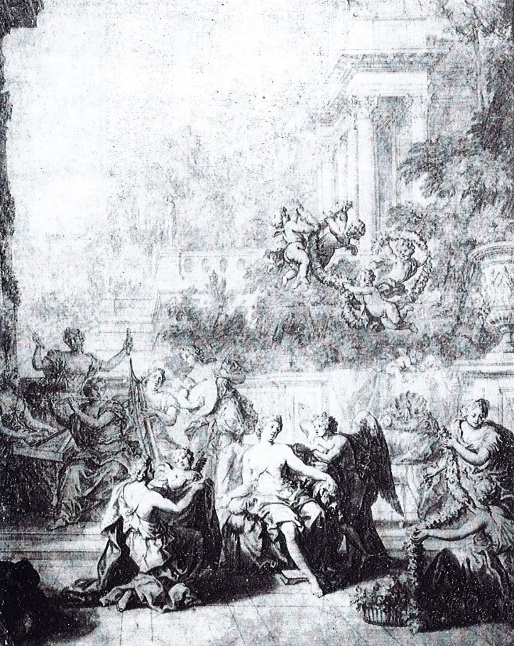 La toilette de Vénus, dessin